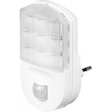 Naktinė LED lempa su judesio jutikliu 220V 1.1W 6500K Goobay